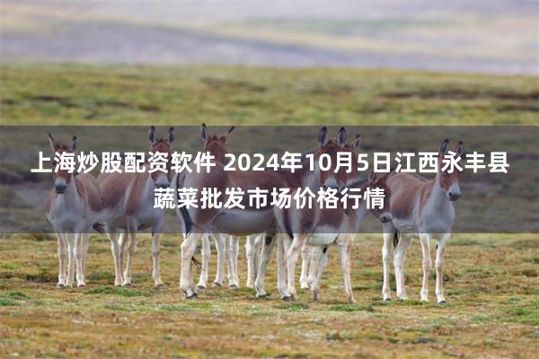 上海炒股配资软件 2024年10月5日江西永丰县蔬菜批发市场价格行情