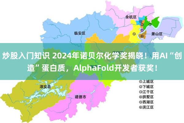 炒股入门知识 2024年诺贝尔化学奖揭晓！用AI“创造”蛋白质，AlphaFold开发者获奖！