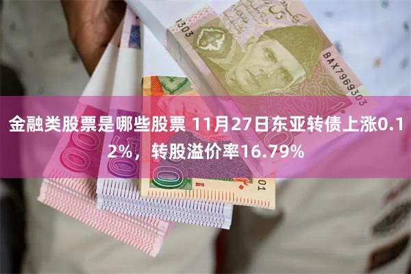 金融类股票是哪些股票 11月27日东亚转债上涨0.12%，转股溢价率16.79%