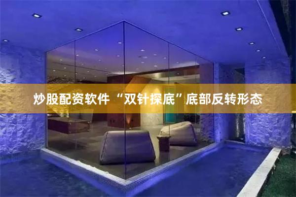 炒股配资软件 “双针探底”底部反转形态